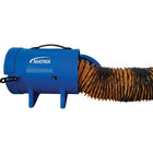 Matrix Industrial 8" Air Blower with 25' Ducting & Canister-Rubber feet for reduced vibration