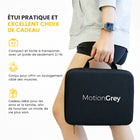 MotionGrey - Pistolet de massage à percussion pour tissus profonds - Appareil de massage portatif avec 20 niveaux de vitesse - Noir-6