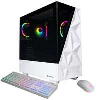 CyberPowerPC Gamer Master Gaming Desktop - AMD Ryzen 5 8400F - GeForce RTX 5060 8 GB - 16 GB DDR5 RAM - 2 TB SSD - White-AMD Ryzen 5 8400F 4.2GHz (Max 4.7GHz)
