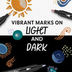 Sharpie Creative Markers - Fine Tip - Warm Tones - 12 Pack-No need to shake-simply uncap and create! For best results, store markers horizontally