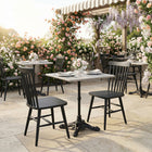Zuo Zeilen Dining Chair - Black - Set of 2-Chair Weight Capacity: Supports up to 350 lb