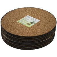 Blooms Cork Mat - 12" - 10 Pack-Large size suited for heavy planters and wide bases