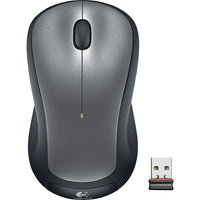 Logitech M310 Wireless Mouse, Silver-Reliability of a cord with cordless convenience thanks to Logitech’s Advanced 2.4 GHz with fast data transmission and virtually no delays or dropouts