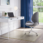 Deflecto OceanMat Hard Floor Chair Mat Non-Studded Rectangle - 46" x 60"-Non-studded chair mat helps prevents wear and tear on hard floors and extends floor life