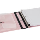 Staples Better Binder - 1" - Pastel Pink-Framed clear window makes these ideal for use as presentation binders