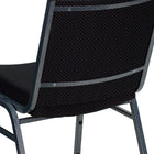 Flash Furniture HERCULES Series Heavy Duty Stack Chair - Black Dot Fabric-Black Dot Fabric Upholstery