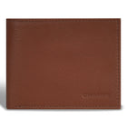 Champs Onyx Leather Bi-Fold Wallet - Brown-Leather Bi Fold wallet in gift box