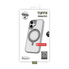 TUFF8 Glide360 Mag Case for iPhone 17 - Grey-Innovative design: Scratch-resistant heat activated design and a shockproof layer allows enhanced resilience