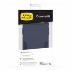 OtterBox Commuter Compatible with MagSafe Case with Camera Control for iPhone 17 Air - Riverside Blue-Bumpers around the camera protect against hard hits