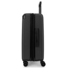 Swiss Mobility JFK Collection 26" Hardside spinner luggage - Black-Lined interior with dividing panel, practical pockets, and tightening straps to keep content organized and in place