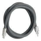 Helix GripCord 4ft Silicone USB-C Cable - Grey-Built to Bend,Made To Last