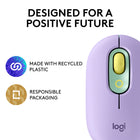 Logitech POP Wireless Mouse - Daydream-FLOW between worlds: Connect to up to 3 devices on Windows, Mac, Chrome OS or Android using Bluetooth and glide between screens using the Easy-Switch button or FLOW