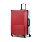 Reebok Time Out 30" Hardside Spinner Luggage - Red-Single 360 degree spinner wheels for effortless, smooth & quiet rolling