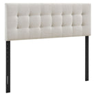 Modway Emily Fabric Upholstered Full Size Headboard - Linen-Premium Linen-Like Fabric