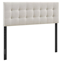 Modway Emily Fabric Upholstered Full Size Headboard - Linen-Premium Linen-Like Fabric