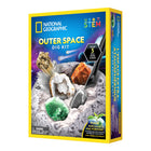 National Geographic Space Themed Kit-Includes genuine space-themed specimens: real meteorite, volcanic rock, and fool’s gold