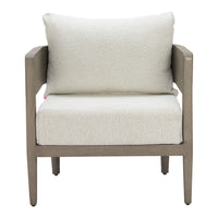 Zuo Foret ArmChair - Beige-Removable and washable cushion cover