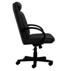 Nightingale Reward High Back Executive Chair - Black-5-prong, heavy-duty nylon base