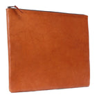 Ashlin Branson Underarm Pouch with Zipper for 13" MacBook Pro - British Tan-Inside zippered pocket for security.