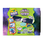 Crayola Goo All-in-1 Sensory Station - Galactic-LESS MESS GOO CRAFT: Special formula ensures the goo won't stick to clothing, hair, or hands, making cleanup a breeze for parents