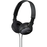 SONY MDRZX110B Over-Ear Headphones - Black-Enjoy rich, full frequency response. 30 mm driver units deliver full, balanced sound for a complete listening experience from 12 - 22,000 Hz