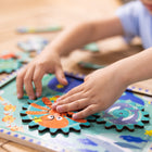 Melissa & Doug Wooden Underwater Jigsaw Spinning Gear Puzzle - 18 Pieces-7