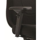 Staples Newdale High Back Heavy Duty Multi-Tilter Office Chair - Fusion Carbon Fabric - Black-Pneumatic seat height adjustment to raise or lower seat height allowing your feet to rest flat on the floor in order to avoid pressure under your thighs which eases blood flow