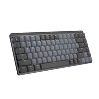 Logitech MX Mechanical Mini for Mac Minimalist Wireless Illuminated Keyboard - Tactile Quiet Keys - Space Grey-Mastered for Mac: MX Mechanical Mini for Mac Bluetooth keyboard features a key layout for Mac designed for feel and productivity, optimized for macOS and compatible with iPadOS and iOS(1)