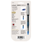 uni-ball Vision Needle Rollerball Pens – 0.5mm – Assorted Colors – 5 Pack-Micro point pens with archival-quality ink are perfect for notes, lists, signatures and record keeping