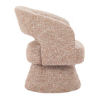Zuo Liva Swivel Chair - Frosty Brown-3 year limited warranty