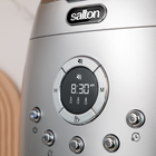 Salton NuRetro Digital 12 Cup Coffee Maker - Space Cherry-Pause and serve so you can pour a quick first cup and keep warm function maintains coffee temperature for up to 2 hours. 