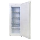 Koolatron Slim Upright Freezer - 5.3 cu ft - White-Slim profile at only 21.7" (55 cm) wide