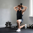 Soozier 60 lb Dumbbell Set with Rack - Rubber Coated Hex Hand Weights-Textured chrome handles for a steady, non-slip grip 