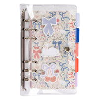 Pep Rally 5 Tab Notebook Kit - 4.92" W x 7.68" H - 100 Sheets - Bonjour Bestie-100 lined sheets for note-taking