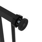 PawHut 29"-32" Wide Pet Gate with Door Dog arrier Indoor for Stairs-Great for keeping pets in a designated area
