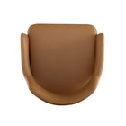 Manhattan Comfort Tremont 22.8" Modern Leatherette Upholstered Dining Arm Chair - Saddle-24.4" L x 23" W x 33.9" H