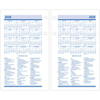 AT-A-GLANCE 2026 QuickNotes Daily Desk Calendar Refill 2-Pages/Day - 6" H x 3-1/2" W - English-Half-hourly appointments: 7:00 am-5:00 pm