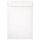 Jam Paper Open End Catalog Commercial Envelopes - 6" H x 9" W - White - 25 Pack-Features a straight flap with gummed closure and smooth paper finish