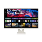 LG 27" Ultra HD IPS Smart Monitor with webOS - 27SR73U-W-IPS Panel Type