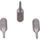 Gray Tools 1" Torx Insert Bit T8, Tamper Resistant-Size: T8