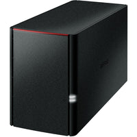 Buffalo 2Bay HDD - 12TB-Two bay NAS, sold as a diskless enclosure or fully populated with 4TB capacity