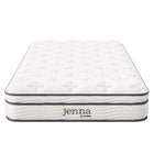 Modway Jenna 8" Innerspring and Foam Twin Mattress-CertiPUR-US Certified