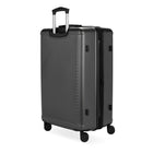 Swiss Gear Hardside Spinner 28" Checked Luggage - Dark Grey-Eight 360° multi-directional spinner wheels for smooth maneuverability