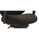 Staples ObusForme Professional High Back Multi-Tilter Office Chair - Fusion Carbon Fabric - Black-To help reduce disc pressure during forward leaning tasks, seat angle adjustment allows the chair to tilt forward, changing the angle of your thighs in relation to the floor