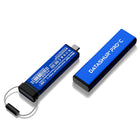 iStorage datAshur PRO+C Encrypted USB-C Flash Drive - 256 GB-A protective aluminum sleeve provides an IP68 rated aluminum chassis with resistance to dust, dirt, and sand, as well as resistance to water submersion up to 1.5m for 30 minutes