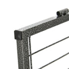 PawHut 24-Panel Heavy Duty Dog Playpen for Small Dogs - 24" H-24-panel can be set up in a rectangle