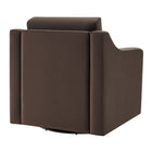Modway Liora Performance Velvet Armchair - Chocolate-Arrives Fully Assembled