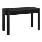 Hudson&Canal Mendoza 48'' Desk - Black Grain-A modern contemporary design for your home office, kitchen nook, den, and more