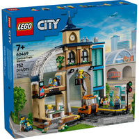 LEGO City Central Train Station Building Toy -Toy train station - Set the scene for imaginative play with this feature-packed LEGO City Central Train Station building set for ages 7 and up