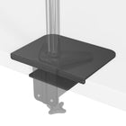 ShoppingAll Steel Desk Reinforcement Plate for Monitor Mounts - Black-Plates are made with a sturdy steel to keep monitors safe and secure from any damages and scratches